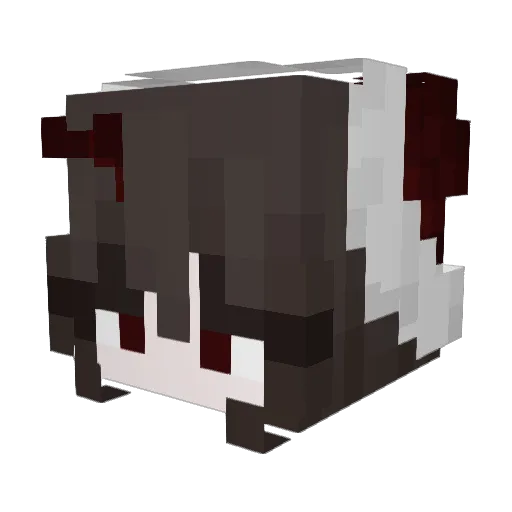 angryseal1 Minecraft avatar head, 3D render