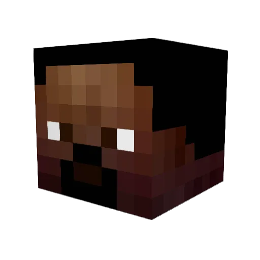angrysoap29 Minecraft avatar head, 3D render