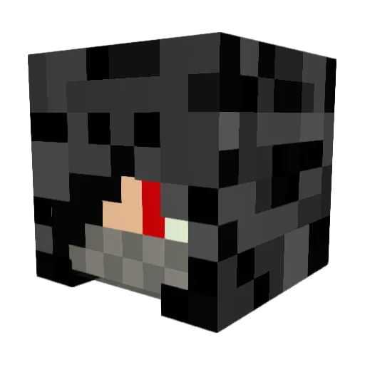 angrytoadman Minecraft avatar head, 3D render