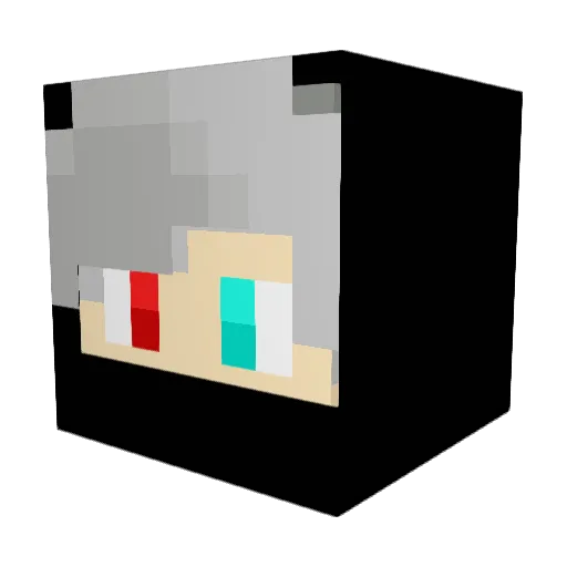 angrytoast444 Minecraft avatar head, 3D render