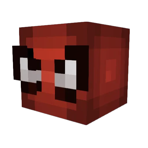 angsir Minecraft avatar head, 3D render