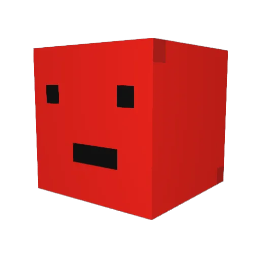angum10 Minecraft avatar head, 3D render