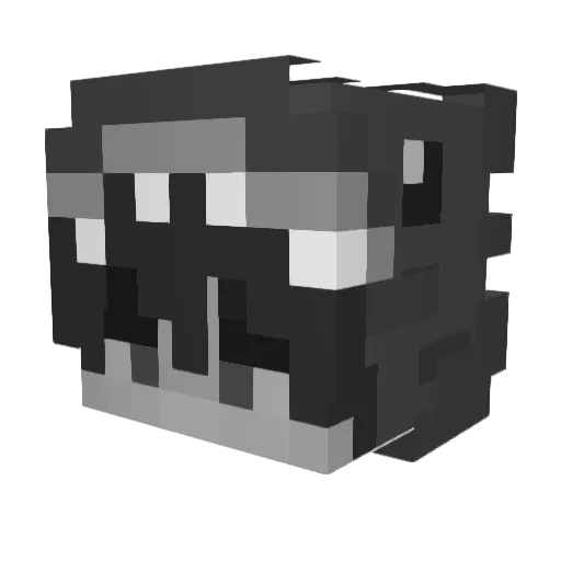 anhtien008 Minecraft avatar head, 3D render