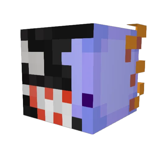 anikajackson69 Minecraft avatar head, 3D render