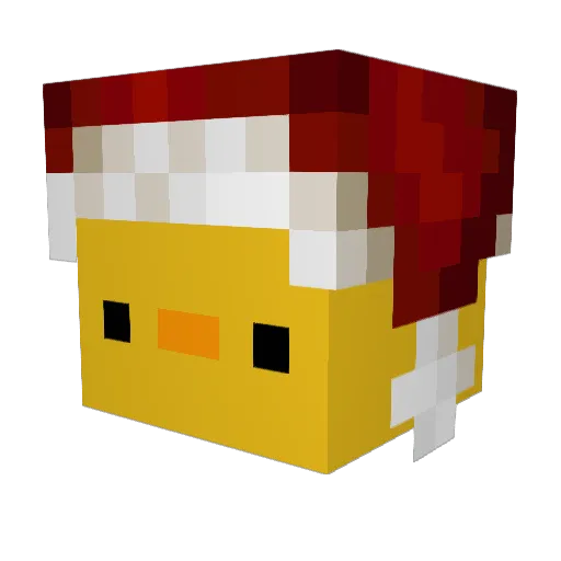 animacja1337 Minecraft avatar head, 3D render