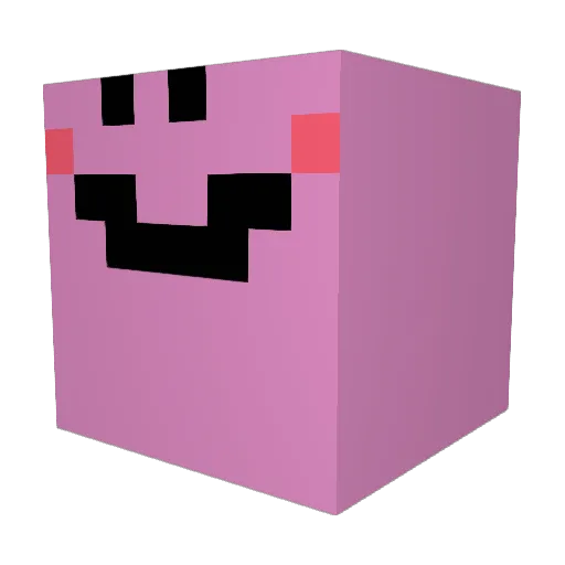 animefan112 Minecraft avatar head, 3D render