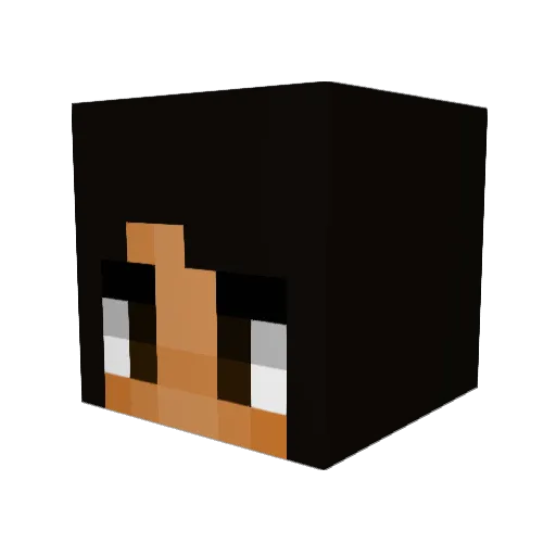 anjumh_03 Minecraft avatar head, 3D render