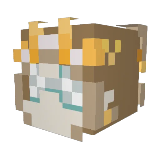 anka_515 Minecraft avatar head, 3D render