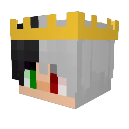 ankoo74 Minecraft avatar head, 3D render