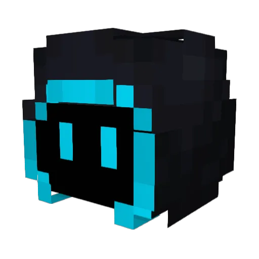 anmanneko Minecraft avatar head, 3D render