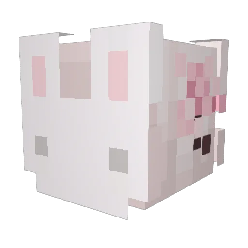anna123maria Minecraft avatar head, 3D render
