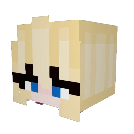 annaa_327 Minecraft avatar head, 3D render