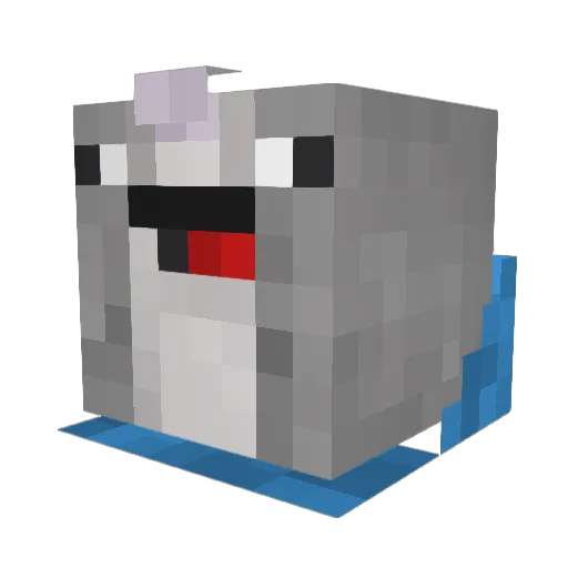 annacarin Minecraft avatar head, 3D render