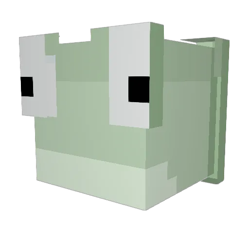 annaisverycool Minecraft avatar head, 3D render
