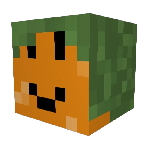 annakrug Minecraft avatar head, 3D render