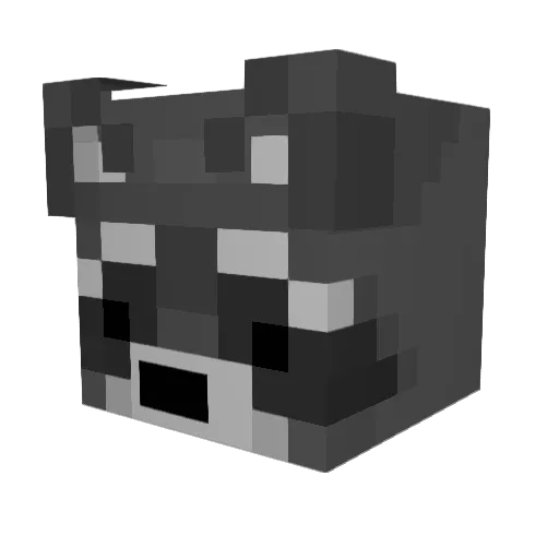 annaliu548 Minecraft avatar head, 3D render