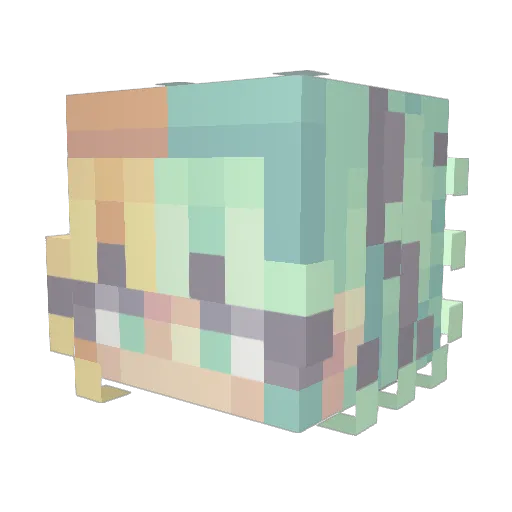 annaro0205 Minecraft avatar head, 3D render