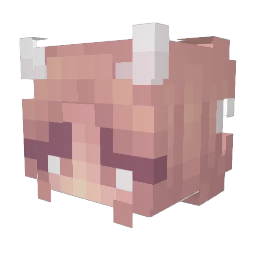 annaro57 Minecraft avatar head, 3D render