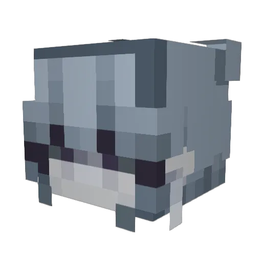 annasofiia Minecraft avatar head, 3D render