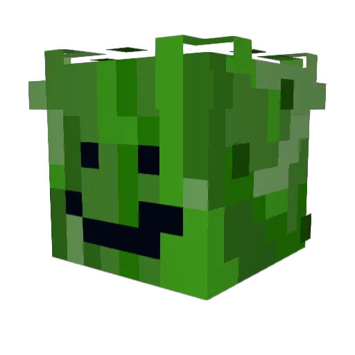 annatheman Minecraft avatar head, 3D render