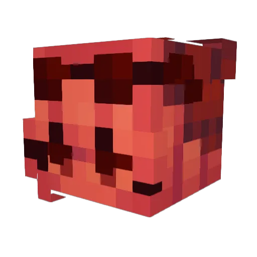 annawestx Minecraft avatar head, 3D render