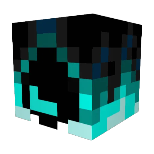 anneclaire Minecraft avatar head, 3D render