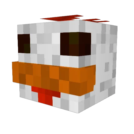 annet1805 Minecraft avatar head, 3D render