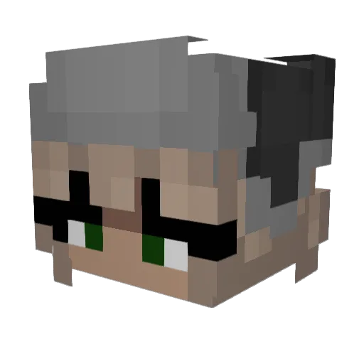 anniejh15 Minecraft avatar head, 3D render