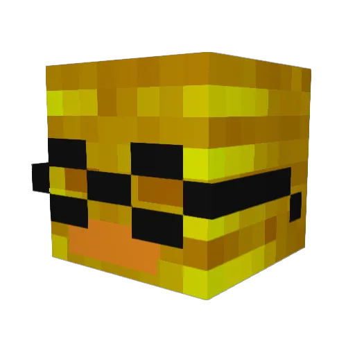 annikawie Minecraft avatar head, 3D render