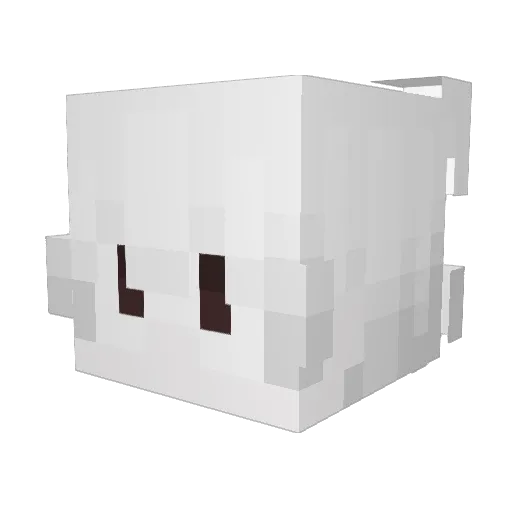 annosq Minecraft avatar head, 3D render