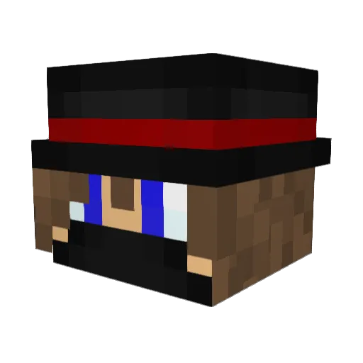 anonim2707 Minecraft avatar head, 3D render