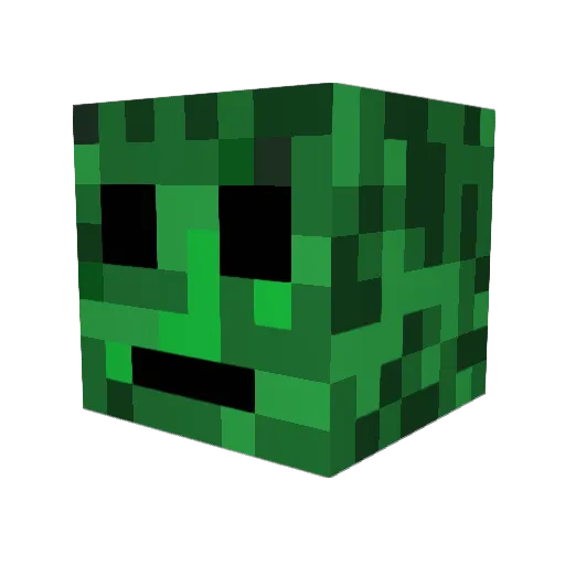 anonymuslw Minecraft avatar head, 3D render