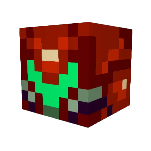 another_coma Minecraft avatar head, 3D render