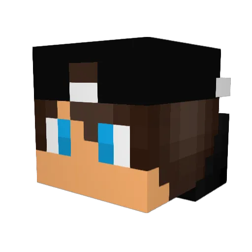 anouar2060 Minecraft avatar head, 3D render