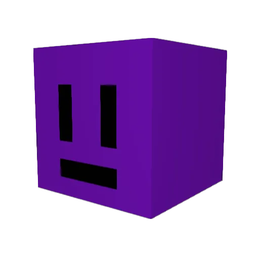 anoyaki Minecraft avatar head, 3D render