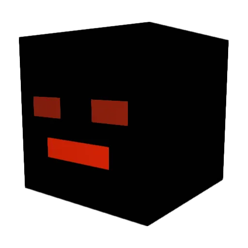 anse4577 Minecraft avatar head, 3D render