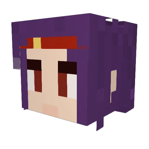 anson2713 Minecraft avatar head, 3D render
