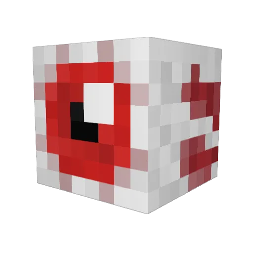 answols Minecraft avatar head, 3D render