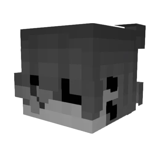 ant01212 Minecraft avatar head, 3D render