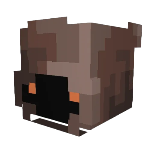 ant0es Minecraft avatar head, 3D render
