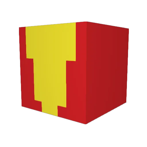 antbeef Minecraft avatar head, 3D render