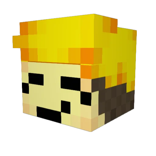 antbot98 Minecraft avatar head, 3D render