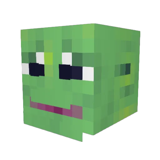 antel0pe Minecraft avatar head, 3D render