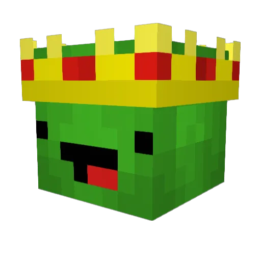 antho0605 Minecraft avatar head, 3D render