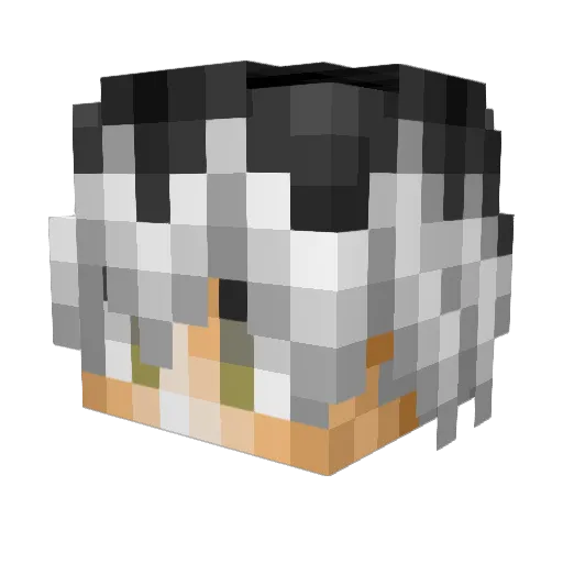 anthoney_94 Minecraft avatar head, 3D render