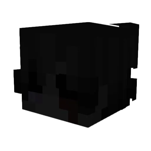 anthonyisaweeb Minecraft avatar head, 3D render