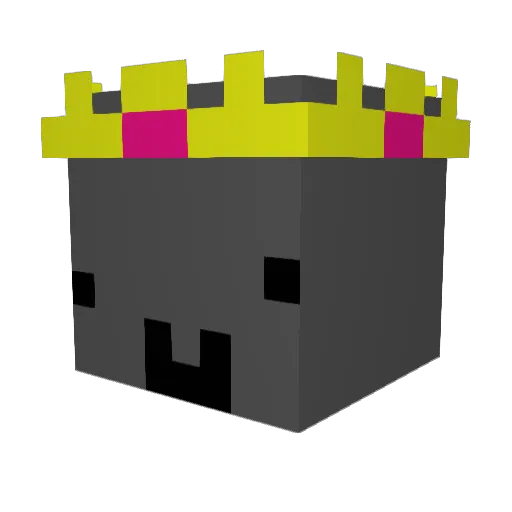 anthymz Minecraft avatar head, 3D render