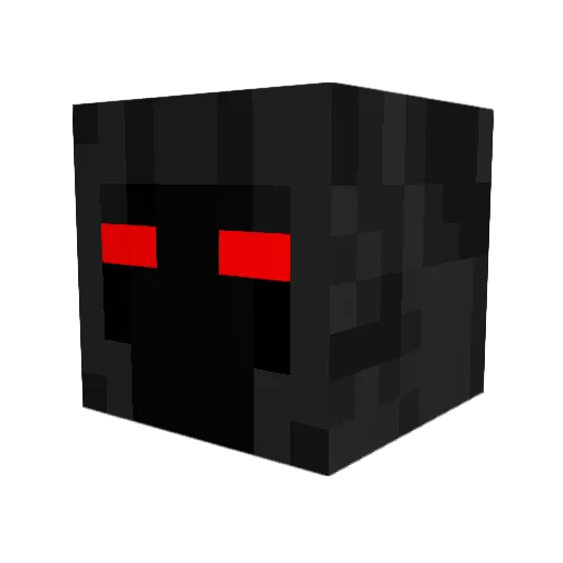 antiheike Minecraft avatar head, 3D render