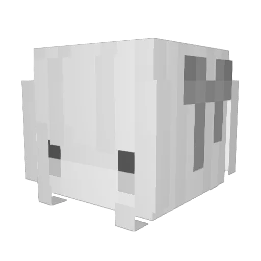antisteph Minecraft avatar head, 3D render