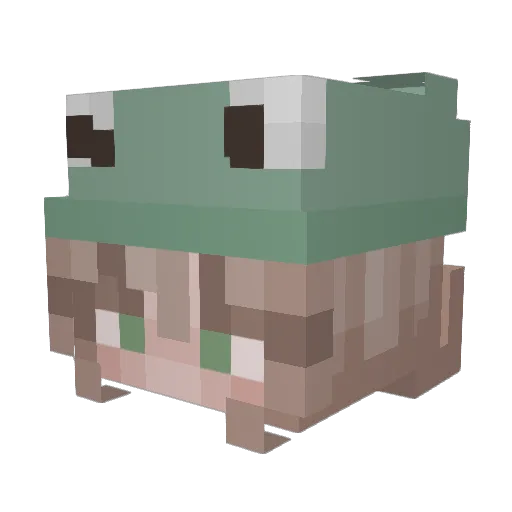 antiyam Minecraft avatar head, 3D render